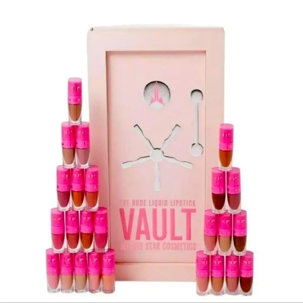 Jeffree Star Jeffree's Nudes Mini Velour Liquid Lipstick Vault Collection
